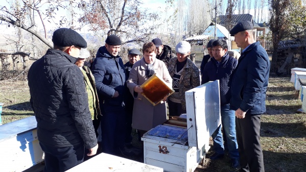 Тренинги для пчеловодов и животноводов Ошской области 
